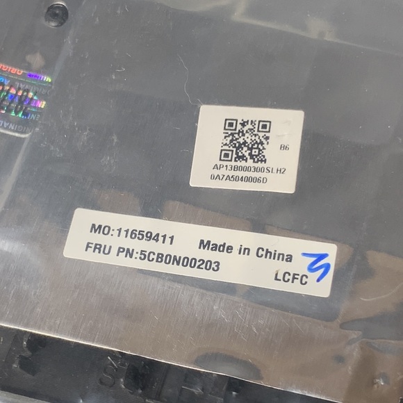 NIB LEGION by Lenovo gaming computer laptop shell / cover FRU# PN 5CB0N00203 - Picture 4 of 12